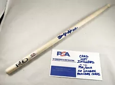 Alan Gratzer Signed Drumstick REO Speedwagon PSA/DNA COA