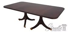 L64672EC: MAITLAND SMITH Duncan Phyfe Mahogany Dining Room Table