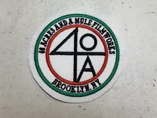 CUSTOM MADE Embroidered 40 Acres And A Mule Patch