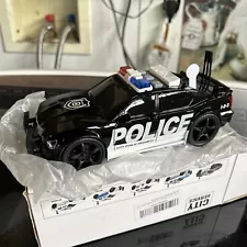 Friction Powered Police Car Toy Rescue Vehicle with Lights and Siren Sounds