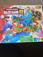 Super Mario Maze Game Deluxe - Single Player Tabletop Action Game for Ages 4+