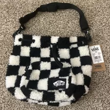 NWT Vans Half Pipe Shoulder Bag Checker Board Fur VN000CKF1KP SOLD OUT!