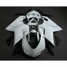 Injection Unpainted Fairing Kit for 2007-2012 Ducati 1098 848 1198 ABS Bodywork (For: More than one vehicle)