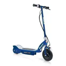 Razor E125 Kids Ride On 24V Motorized Battery Powered Electric Scooter Toy, Blue