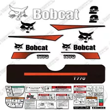 Fits Bobcat T770 Compact Track Loader Decal Kit Skid Steer (Curved Stripes)