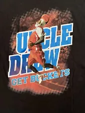 Uncle Drew Get Buckets Black Men’s Cotton T Shirt Size XXL Kyrie Irving Movie