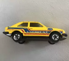 Hot Wheels Ford Escort G.T. 1982 - Yellow, 1:64 Malaysia