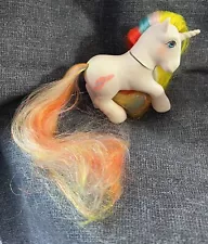 G1 My Little Pony MLP Brush N' Grow Bouquet Unicorn AS IS FLAWS STAINS BAIT