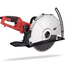 14" Electric Concrete Saw Disc Cutter Wet Dry Circular Blade for Granite Stone