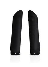 Acerbis Lower Fork Guards Black #2401260001 Husqvarna/KTM (For: 2020 KTM 450)