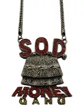 SOULJA BOY'S SOD MONEY GANG PIECE & 36" FRANCO CHAIN