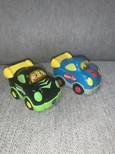 Vtech Go Go Smart Wheels Race Car With Lights & Sounds Lot Of 2