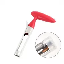 Fruit Apple Corer Pear Tools Stainless Steel Kitchen Twist Easy Core Remover US