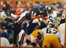 Walter Payton Bears Football 4x6 Game Photo Picture Card