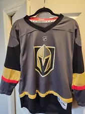 Official Las Vegas Golden Knights YOUTH Premier Breakaway Black Jersey L/XL