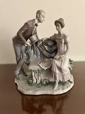 LLADRO WILL YOU MARRY ME 5447 RETIRED 1994 Wedding 11” NO BOX