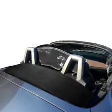 Black Wind Deflector for BMW Z4 Roadster E85 2003-2009 Windstop Draftstop - New