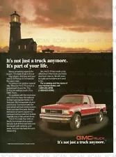 1989 GMC S-15 4x4 Truck Vintage Magazine Ad