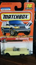 #16 Matchbox 1957 Thunderbird Convertible-Yellow 1999-Free Shipping