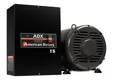 American Rotary Phase Converter ADX15 15 HP 1 to 3 Phase CNC Extreme Duty