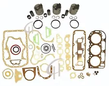 Engine Rebuild Kit Fits Ford 2600 3000 3100 3120 3150 3190 Diesel 3 cylinder