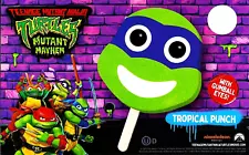 Ice Cream bar Ninja Turtles Character Face Tropical Punch, sticker 8"x5"