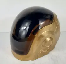 Xcoser Kids Daft Punk Guy-Manuel Helmet Cosplay Mask Resin Props Gold