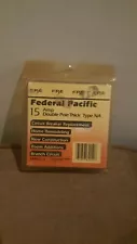 NEW FEDERAL PACIFIC NA215 2 POLE 15 AMP 120/240V STAB-LOK CIRCUIT BREAKER