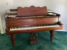 Steinway Victorian Art-Case Grand Piano, Model A (6'2"), Mfg. ~1900 in New York