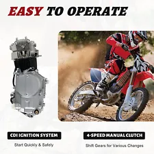 125 CC 4-Stroke Kick Start Engine Motorcycle Dirt Bike Motor for HONDA 4-Speed