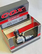 Cox TEE DEE .049/No.170 NOS/NIB Vintage Model Airplane Engine