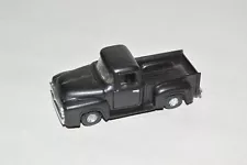 HO scale plastic vehicle Life-Like Ford F100 pickup 1950's BLACK