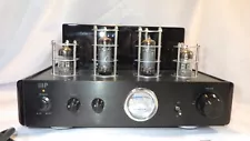 Monoprice IIIP Stereo Hybrid Tube Amplifier With Bluetooth, Pre Out, 50W, 16153