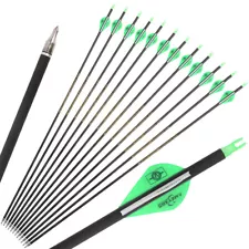 30" Pure Carbon Arrow SP350-600 ID4.2mm Archery RecurveBow Compound Bow Shooting