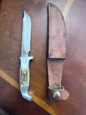 Vintage R.H. Ruana Bonner Montana M. Stamp Knife
