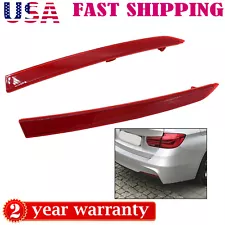 For BMW 3-Series F31 F30 M Sport 328i 335i Rear Side Bumper Reflector Red RH&LH (For: 2014 BMW Sport)