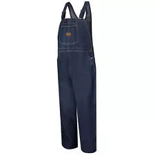 Red Kap Men's Denim Bib Overall