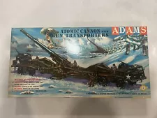 ADAMS- 280MM ATOMIC CANNON WITH 2 GUN TRANSPORTERS RARE 1/40 - FREE SHIPPING