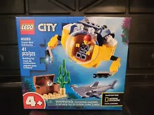 LEGO 60263 - CITY Ocean Mini-Submarine - Brand New & Free Shipping!!