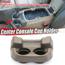 Front Center Console Cup Holder For Ford F-250 F-350 Super Duty 1C3Z3613562AAA