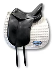 Used Schleese Obrigado - Size 17.5" Dressage Saddle Black