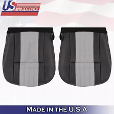 2003 For Ford F150 Harley Davidson Driver Passenger Bottom Leather Covers 2 Tone