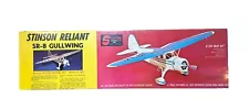 Sterling Stinson Reliant SR-8 Gull Wing Balsa Wood Six Way Model Kit NEW IN BOX