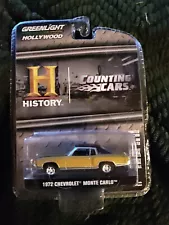 ð¥Greenlight 1972 Chevrolet Monte Carlo Counting Cars Hollywood 1:64ð¥