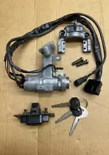 1ST GEN 1987 MITSUBISHI MONTERO IGNITION SWICH LOCK ASSEMBLY +3 KEYS FACTORY OEM (For: 1985 Mitsubishi Montero)