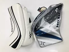 New Reebok XT 24 Itech Hockey Goalie Blocker Catcher Set Off hand Senior Glove