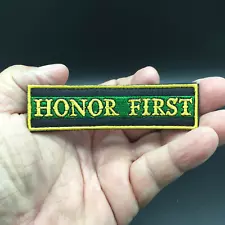 Border Patrol Honor First Hook and Loop Morale Patch Ships Free In The USA PAT-8