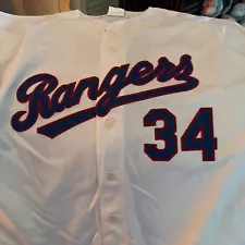 nolan ryan rangers jersey xxl