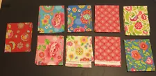 MODA Quilting Fabric: 9 Fat Qtrs - Matching (2 sets) MISC EB454