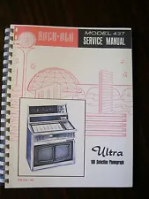 Rock-ola 437 Jukebox manual Ultra 160